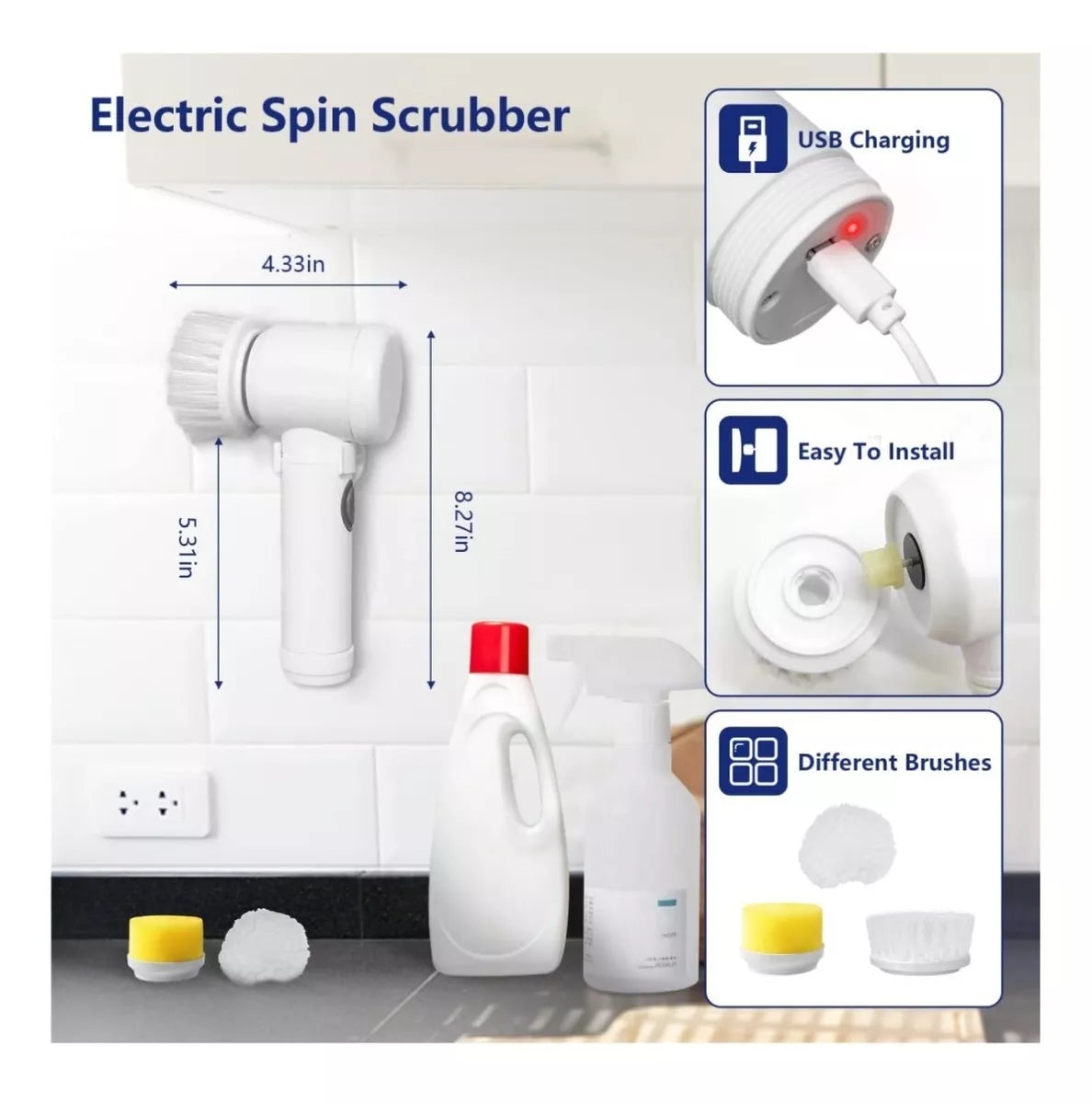 Cepillo de limpieza 5 en 1  Magic Brush®